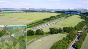 Vizualizace dálnice D35 v úseku Džbánov - Litomyšl