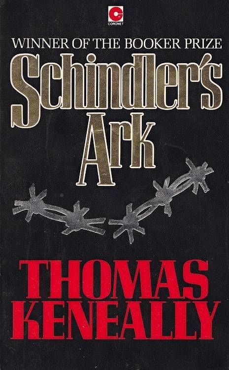 Thomas_Keneally - obal knihy Schindler´s Ark - 1.vydání Schindlerova seznamu s původním názvem