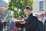 Biskupické kaléšek 2012 - festival dobré pálenky. K němu patří už jedenáct let závod historických velocipedů.