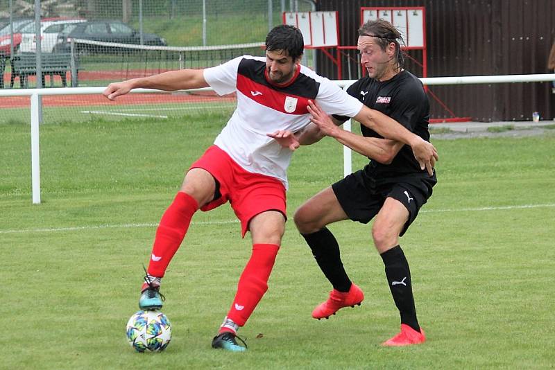 Sokol Pomezí vs. Sokol Březová nad Svitavou.