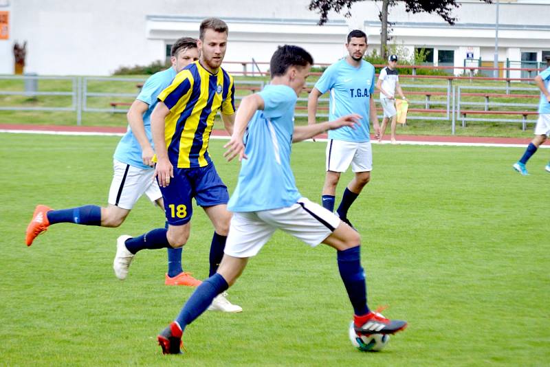 TJ Svitavy vs. FK Kunštát.