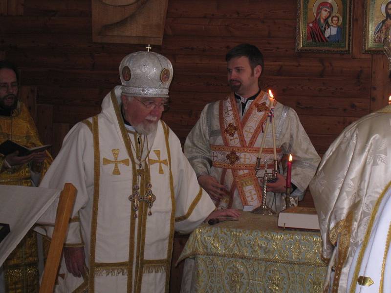 Pravoslavní v sobotu posvětili základní kámen chrámu ve Svitavách.