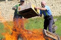 Spálení včelstev. Včelaři postupují razantně. Ilustrační foto.