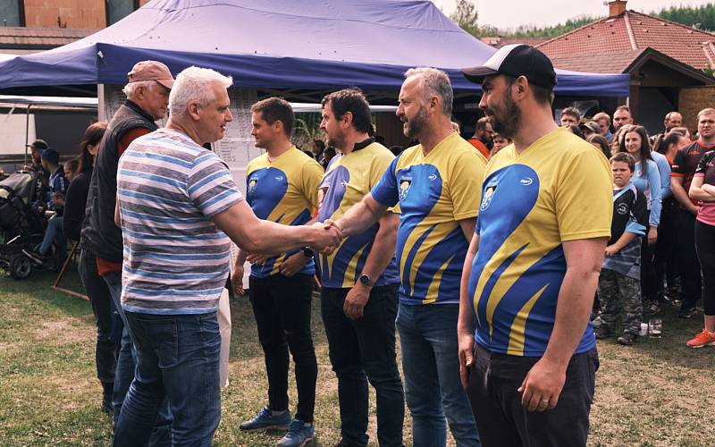 V Širokém dole začal 20. ročník hasičské ligy Svitavska.  Foto: Petr Serafin