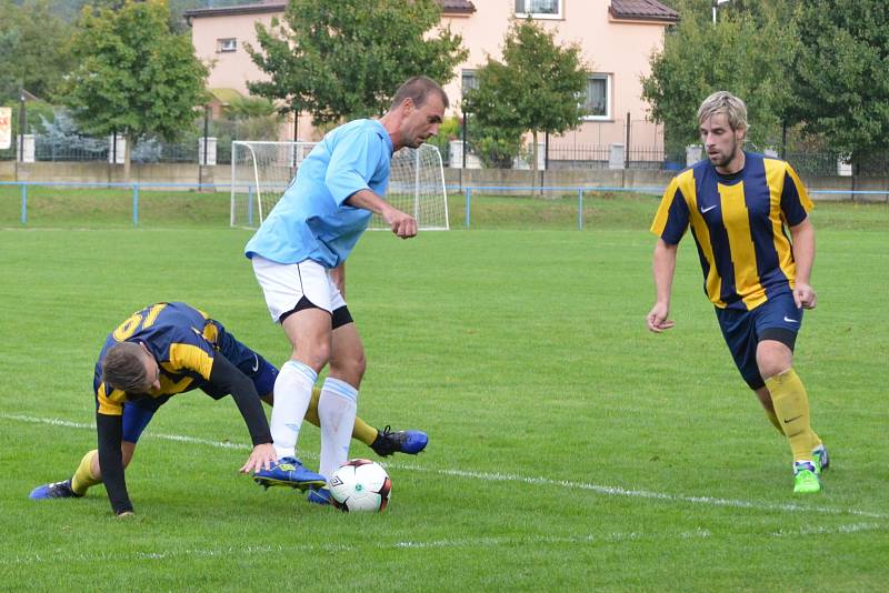 Z utkání ŽSK Třemošnice vs. TJ Svitavy.