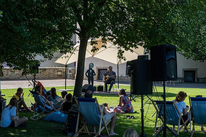 Free zóna festivalu Litomyšl v Klášterních zahradách žije hudbou každý den. Foto: Foto: Ivan Krejza (Festivalové zahrady)