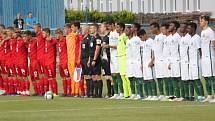 Česko U19 vs. Saúdská Arábie U20 v Moravské Třebové (1:3).