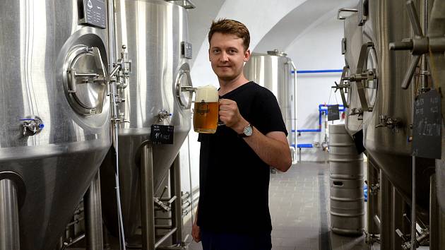 Jakub Zapletal obnovil vaření piva v Moravské Třebové. Knížecí pivovar nabízí i unikátní prohlídkovou trasu.