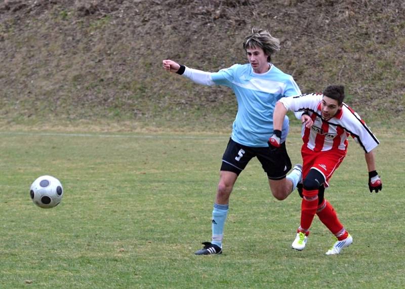 Nečekané derby. Výhra Dolního Újezdu B překvapila. 