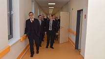 Slavnostní otevření nových prostor psychiatrického oddělení Svitavské nemocnice.