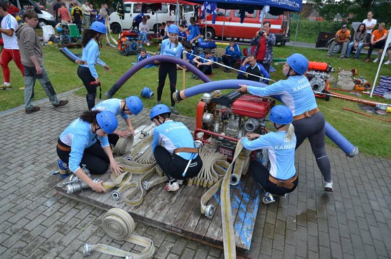  Svitavská liga v požárním útoku v Hartmanicích.