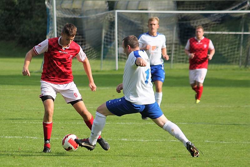 Sokol Dolní Újezd vs. TJ Sokol Rosice nad Labem.