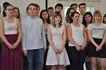 Výstava na litomyšlském gymnáziu, která připomíná návštěvu studentů na Ukrajině