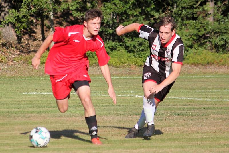 SK Polička B vs. Sokol Borová.