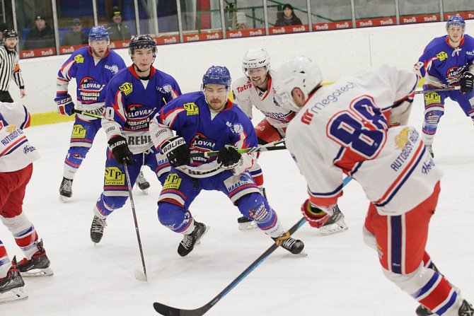 HC Hlinsko vs. HC Slovan Moravská Třebová (1. čtvrtfinále).