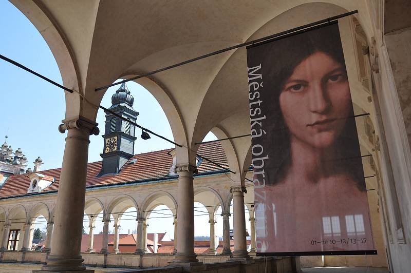 Renesanční zámek v Litomyšli. Od roku 1999 patří mezi památky UNESCO.