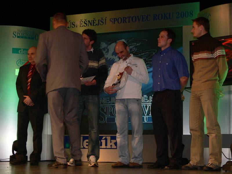 Z vyhlášení Nejúspěšnějšího sportovce roku svitavského regionu 2008