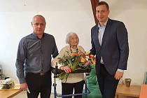 Marie Dědičová ze Svitav oslavila 101 let.