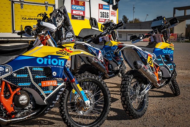 Orion Moto Racing Group před Rallye Dakar 2024, administrativní a technické přejímky.