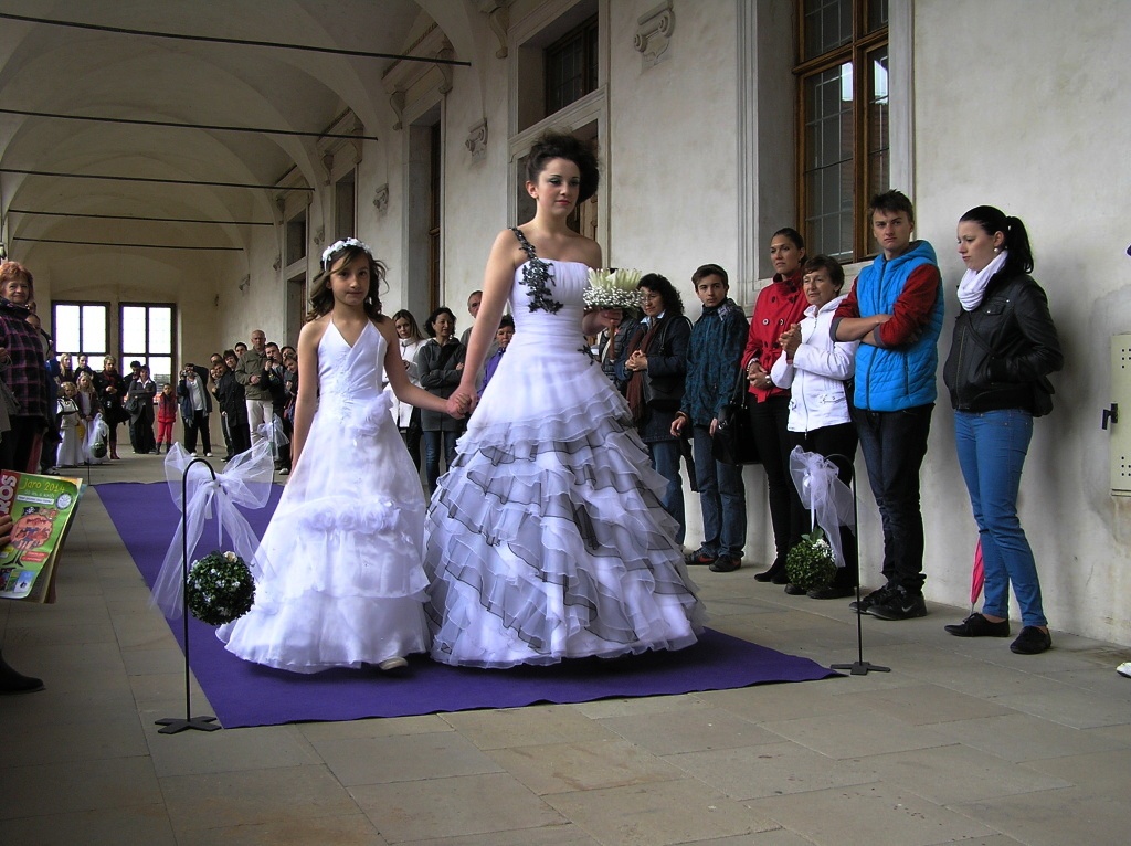 FOTO: Zámek opanovaly bílé šaty a budoucí nevěsty - Svitavský deník