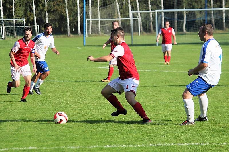 Sokol Dolní Újezd vs. TJ Sokol Rosice nad Labem.