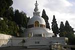 Stupa v Darjeelingu.