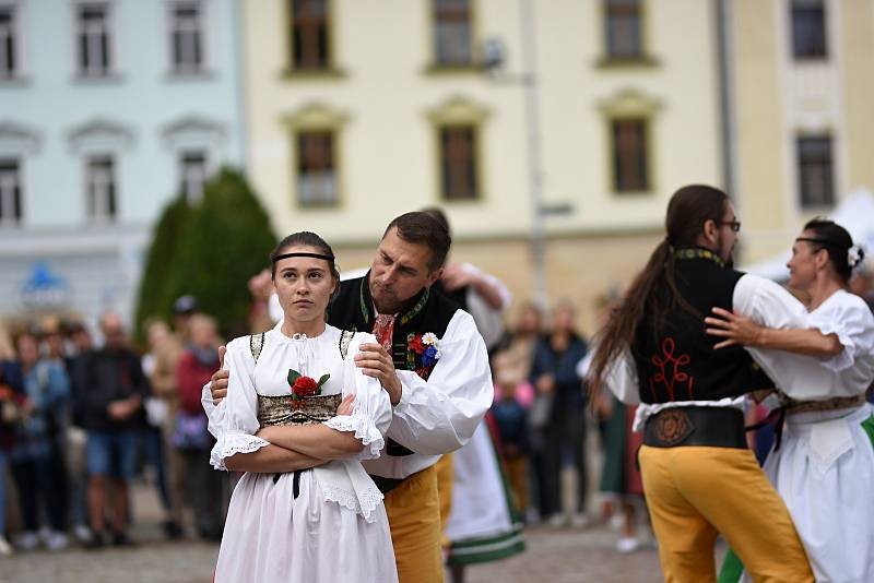 Lidé v Moravské Třebové si užili v sobotu Slamák 2021, tedy dožínkové a pivní slavnosti.