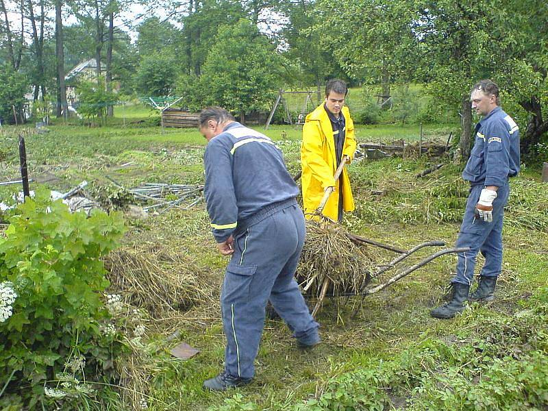 Záplavy Olešnice 2006.