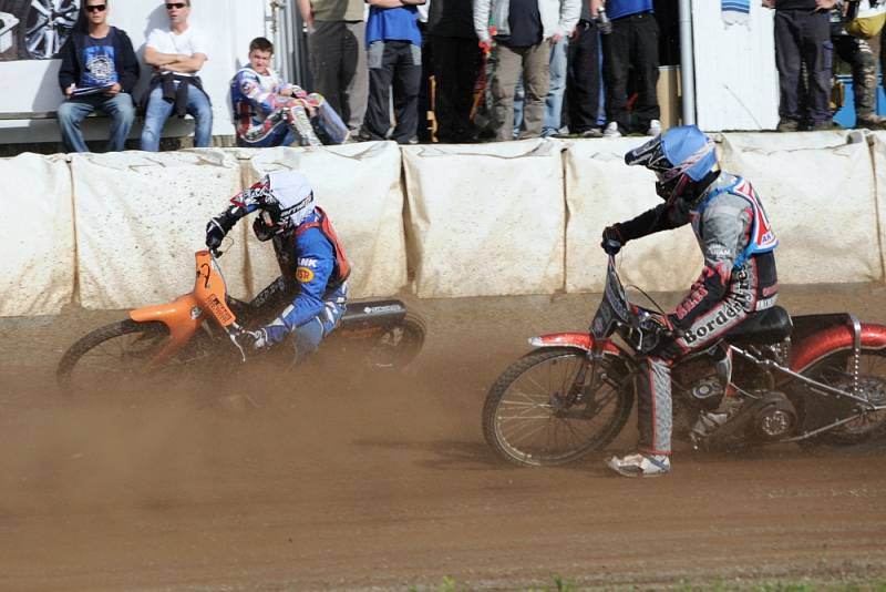 Na stadionu v Cihelně se jela poslední klasická plochá dráha v letošním roce.