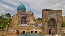 Samarkand - pohřebiště Šáhi Zinda