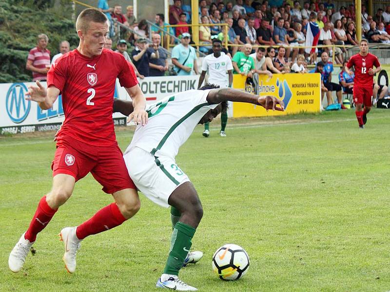 Česko U19 vs. Saúdská Arábie U20 v Moravské Třebové (1:3).