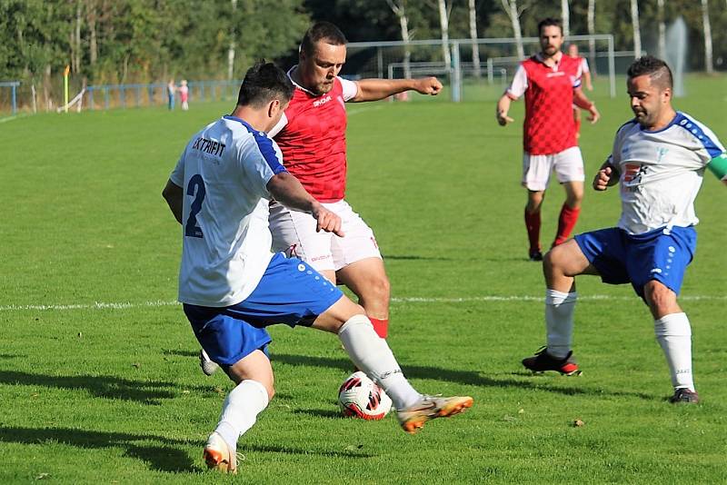 Sokol Dolní Újezd vs. TJ Sokol Rosice nad Labem.