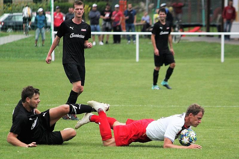 Sokol Pomezí vs. Sokol Březová nad Svitavou.