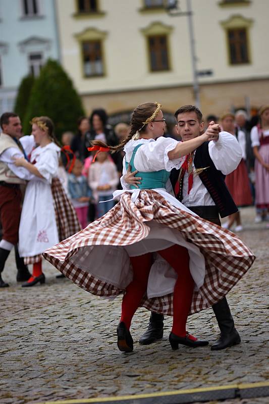 Lidé v Moravské Třebové si užili v sobotu Slamák 2021, tedy dožínkové a pivní slavnosti.