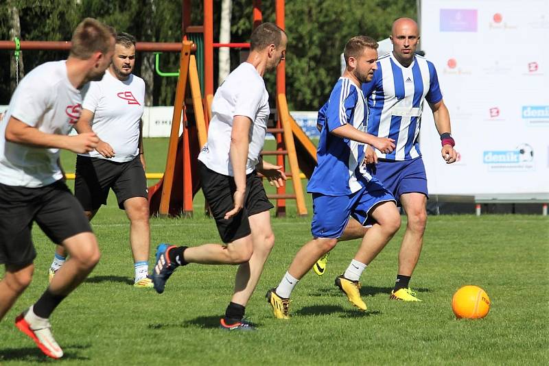 Zaměstnanecká liga Deníku - semifinálový turnaj v Poličce.