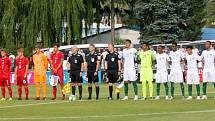 Česko U19 vs. Saúdská Arábie U20 v Moravské Třebové (1:3).