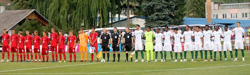 Česko U19 vs. Saúdská Arábie U20 v Moravské Třebové (1:3).