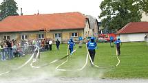 Okresní liga Svitavska v požárním útoku měla svůj poslední závod v Sádku.