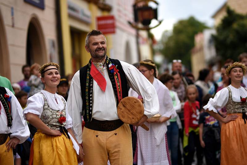 Lidé v Moravské Třebové si užili v sobotu Slamák 2021, tedy dožínkové a pivní slavnosti.