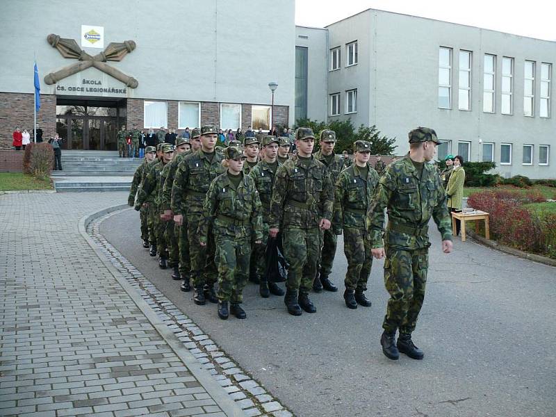 Vojáci z M. Třebové uctili památku válečných veteránů.