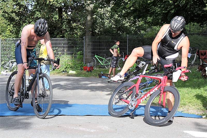 Litomyšlský triatlon Decimuž v roce 2020.