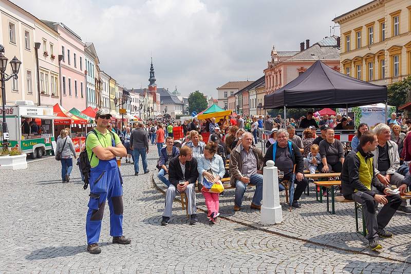 Osmý ročník Pivních slavností ve Svitavách.