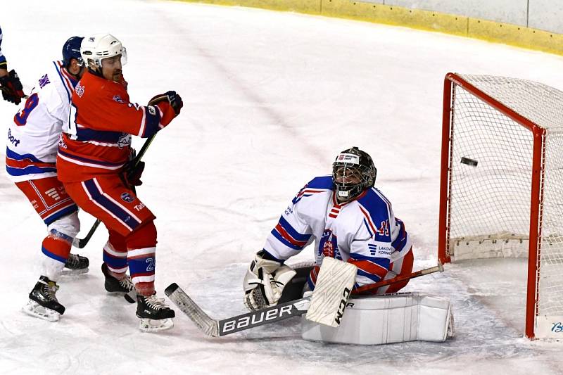 Osmifinále: HC Litomyšl vs. HC Hlinsko.