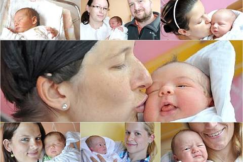 Poslední miminka z litomyšlské porodnice v roce 2013