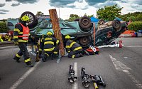 Krajská soutěž SDH obcí Pardubického kraje ve vyprošťování u dopravních nehod