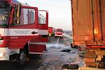 Na silnici I/35 za odbočkou na Opatov došlo k tragické nehodě