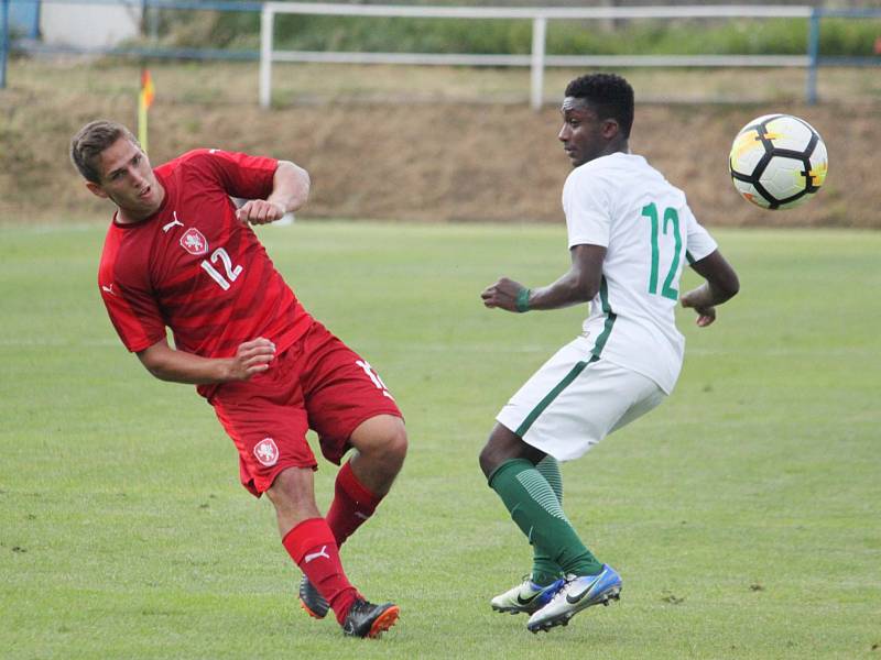 Česko U19 vs. Saúdská Arábie U20 v Moravské Třebové (1:3).