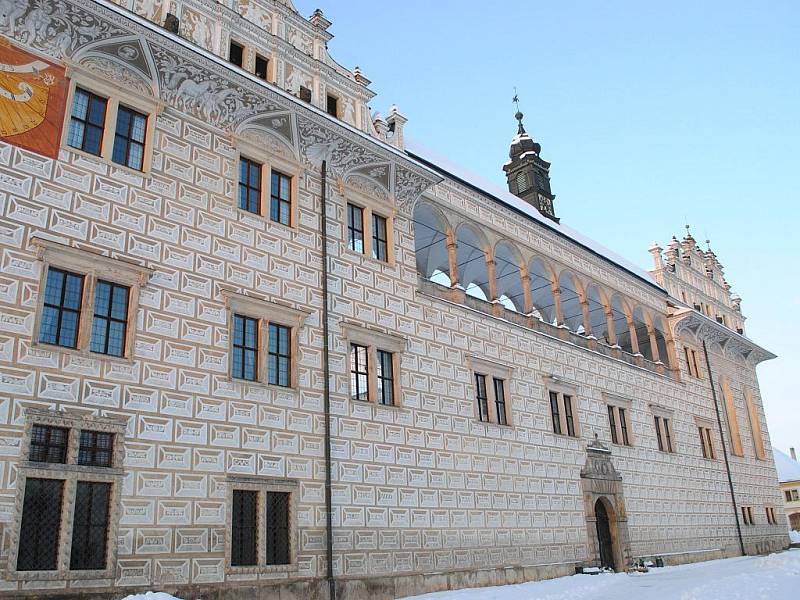 Zámek v Litomyšli je zapsán na seznamu památek UNESCO.