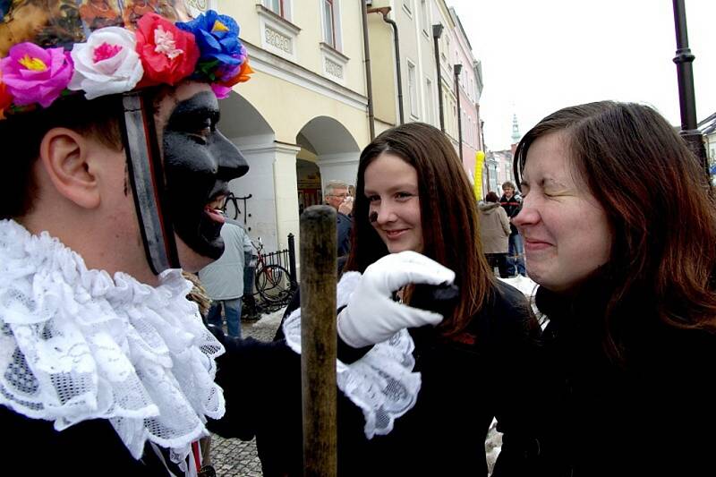 Masopustní veselí ve Svitavách.