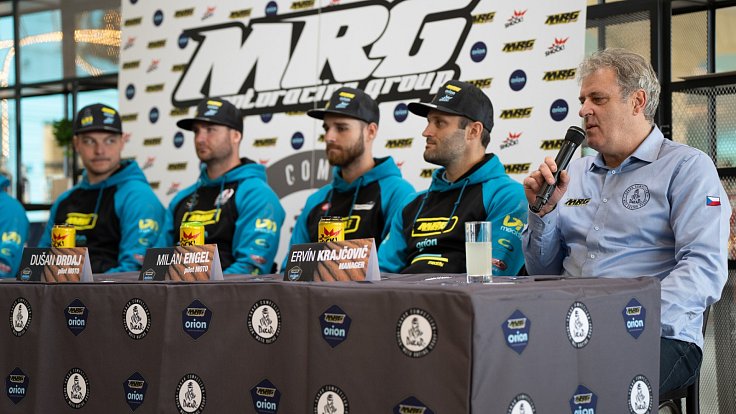 Orion Moto Racing Group před Rallye Dakar 2024, tisková konference.
